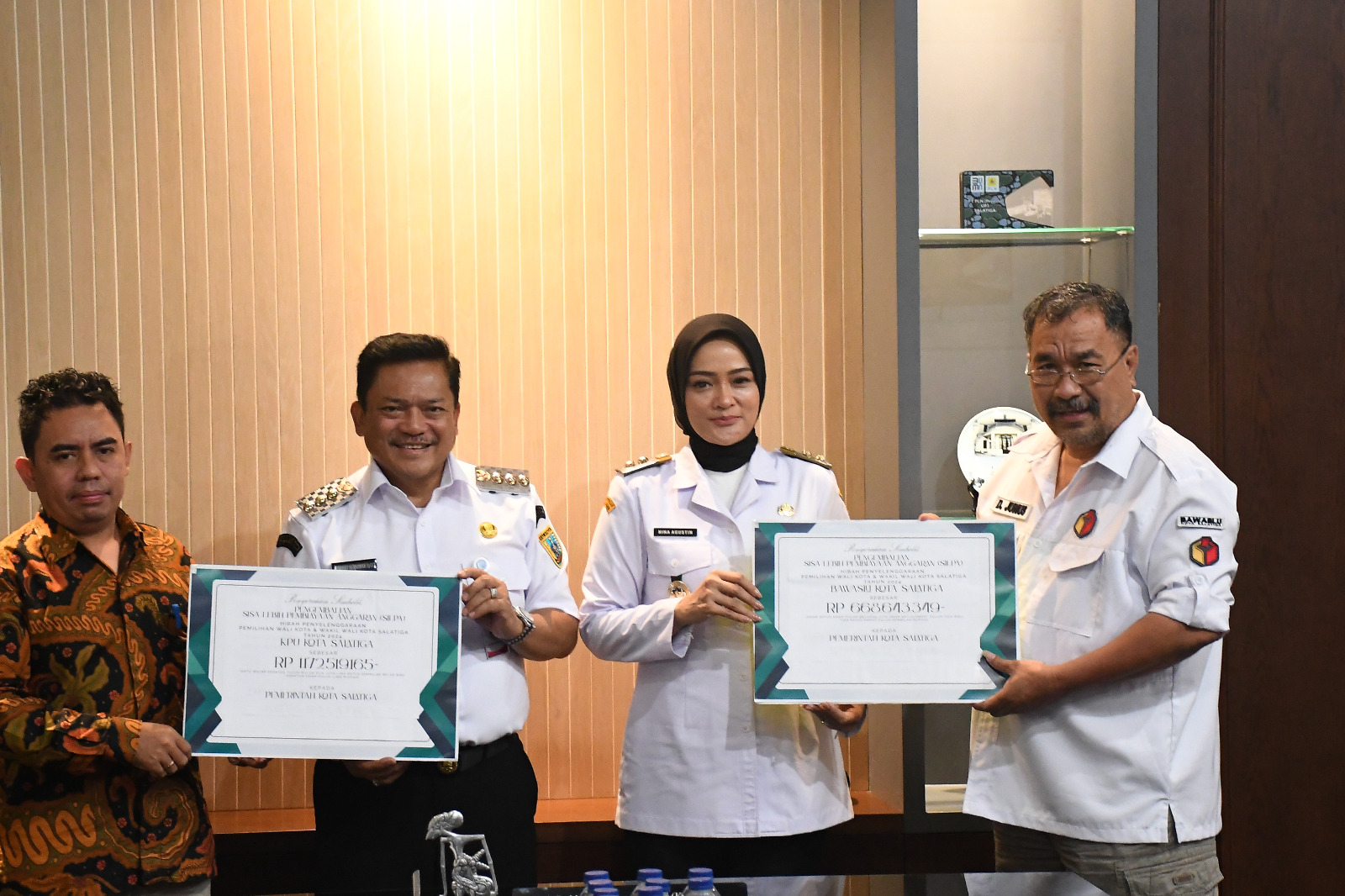 Penyerahan Silpa Pemilihan 2024