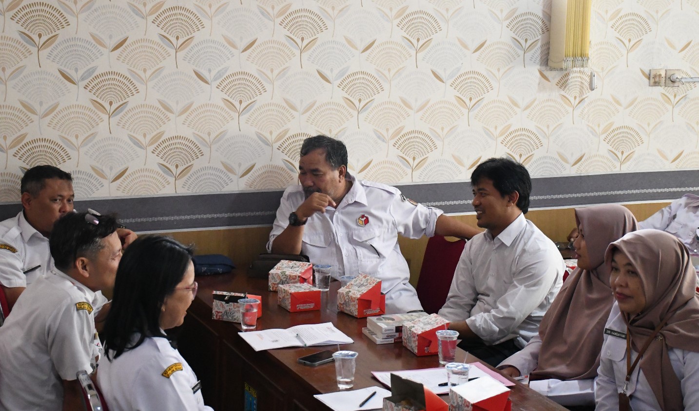 Bawaslu audiensi dengan Kesbangpol