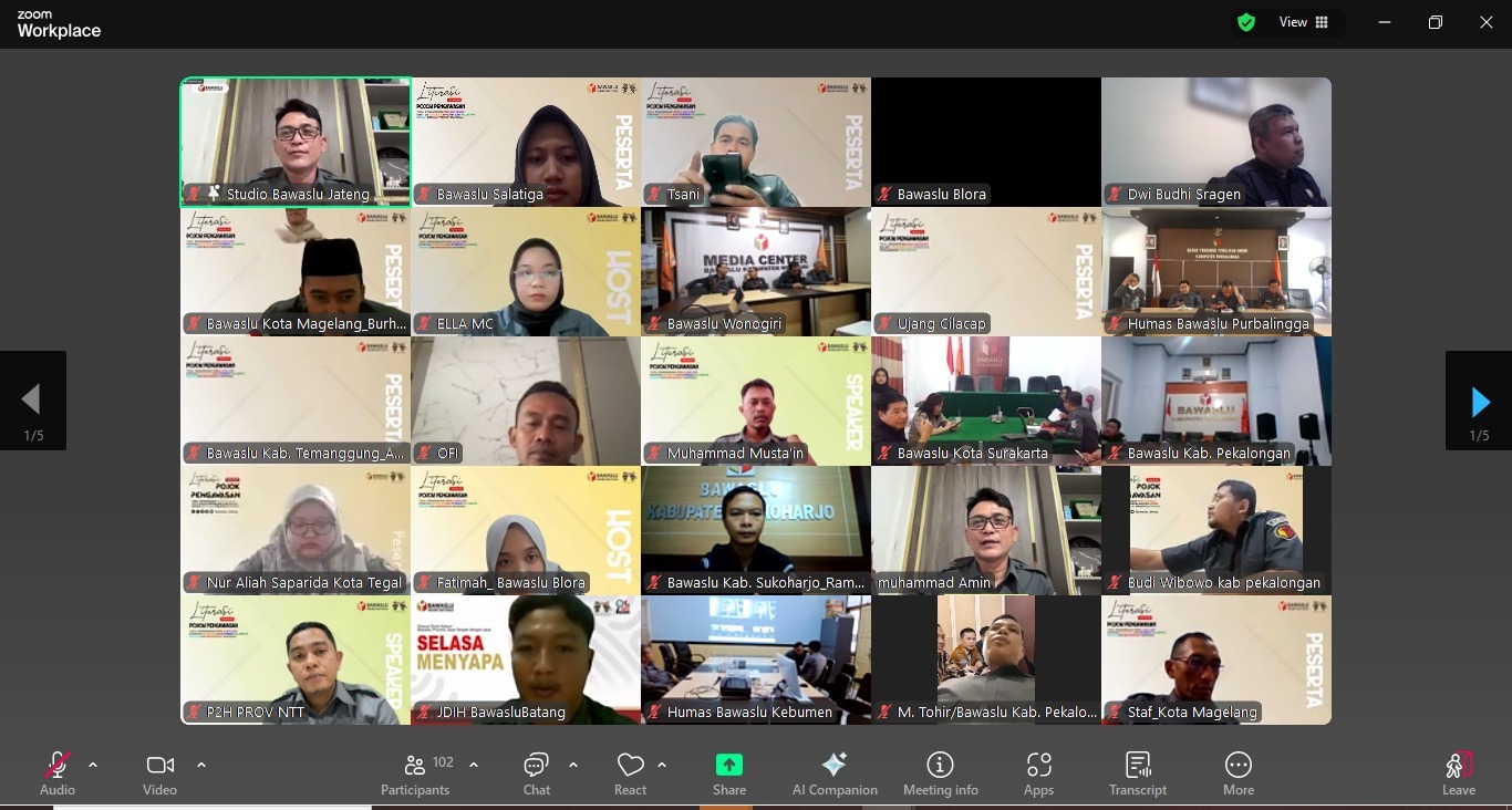 daring literasi pojok pengawasan