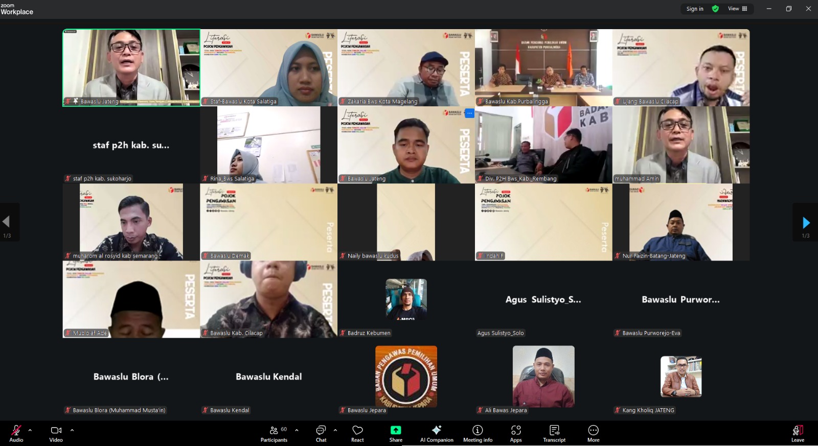 literasi pojok pengwasan