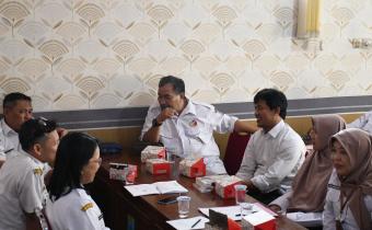 Bawaslu audiensi dengan Kesbangpol